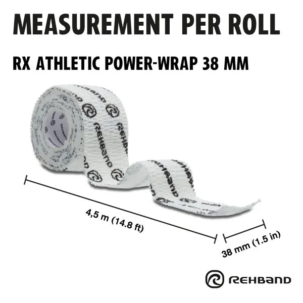 RX Athletic Power-Wrap 38mm, Hookgrip Tape