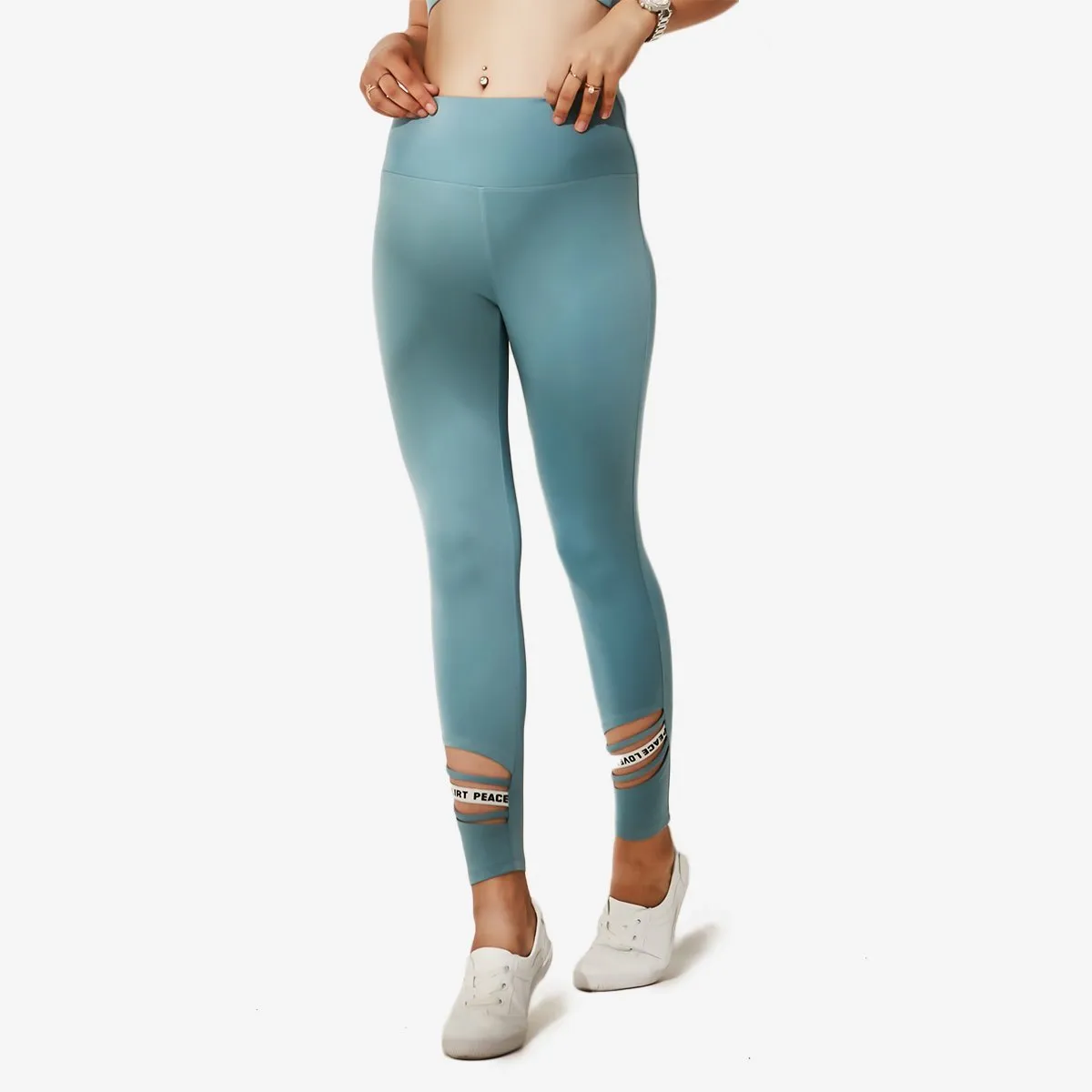 SALE - Amor Cut Out Cuff Legging