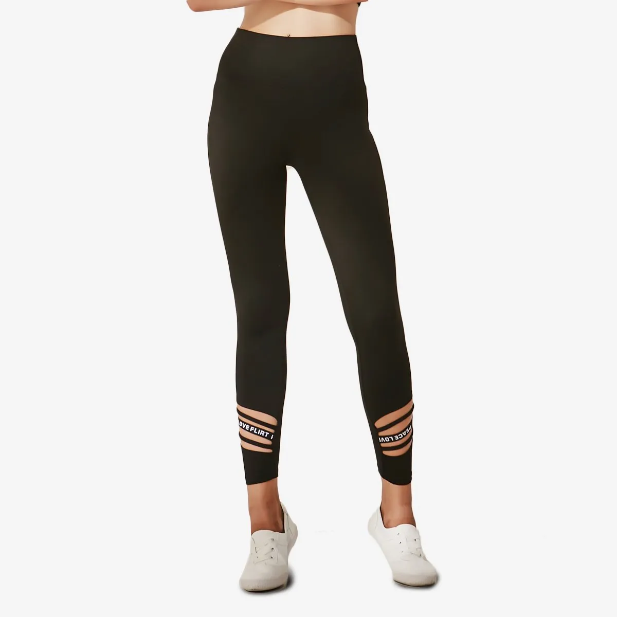 SALE - Amor Cut Out Cuff Legging