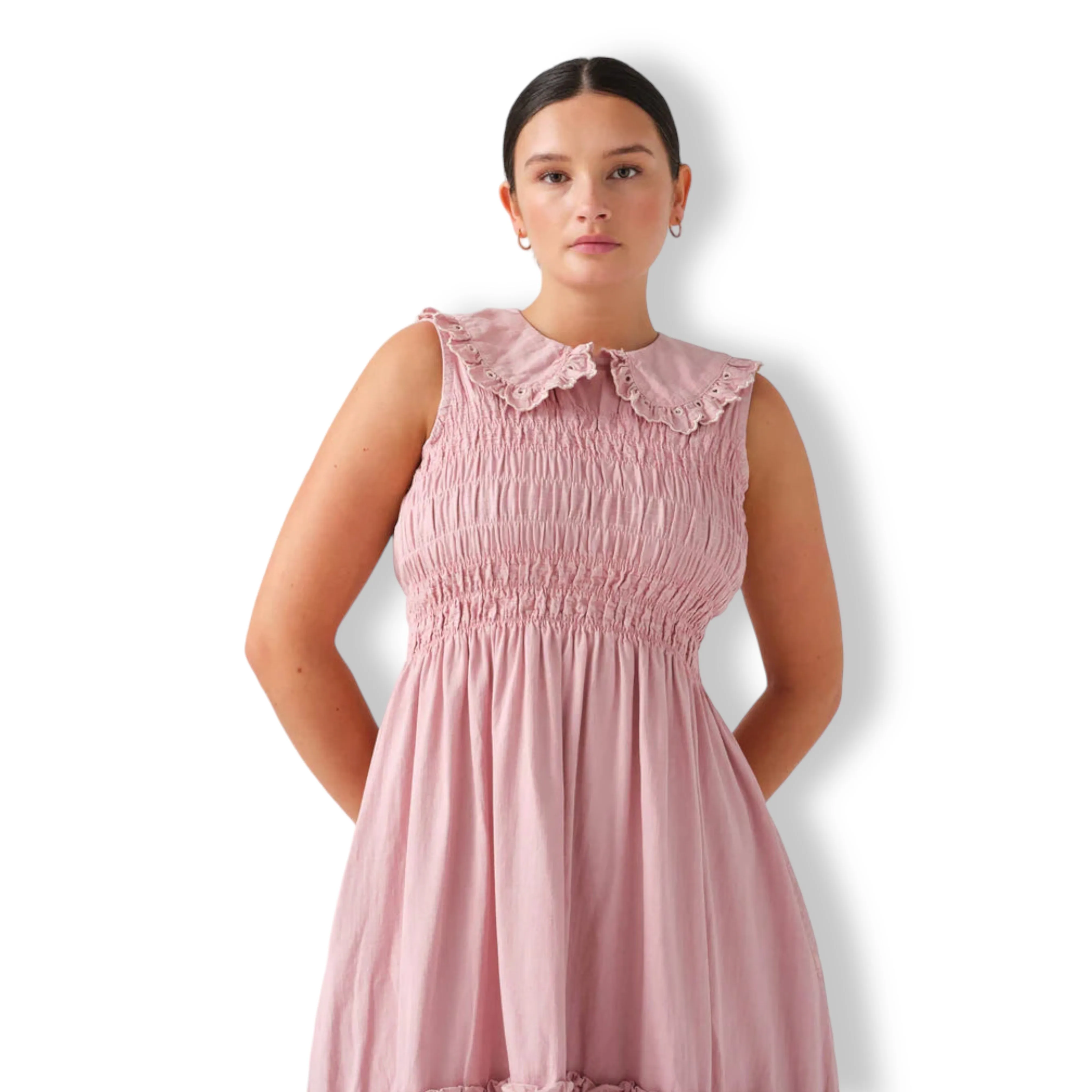 seventy   mochi Sky Dress Dusty Rose