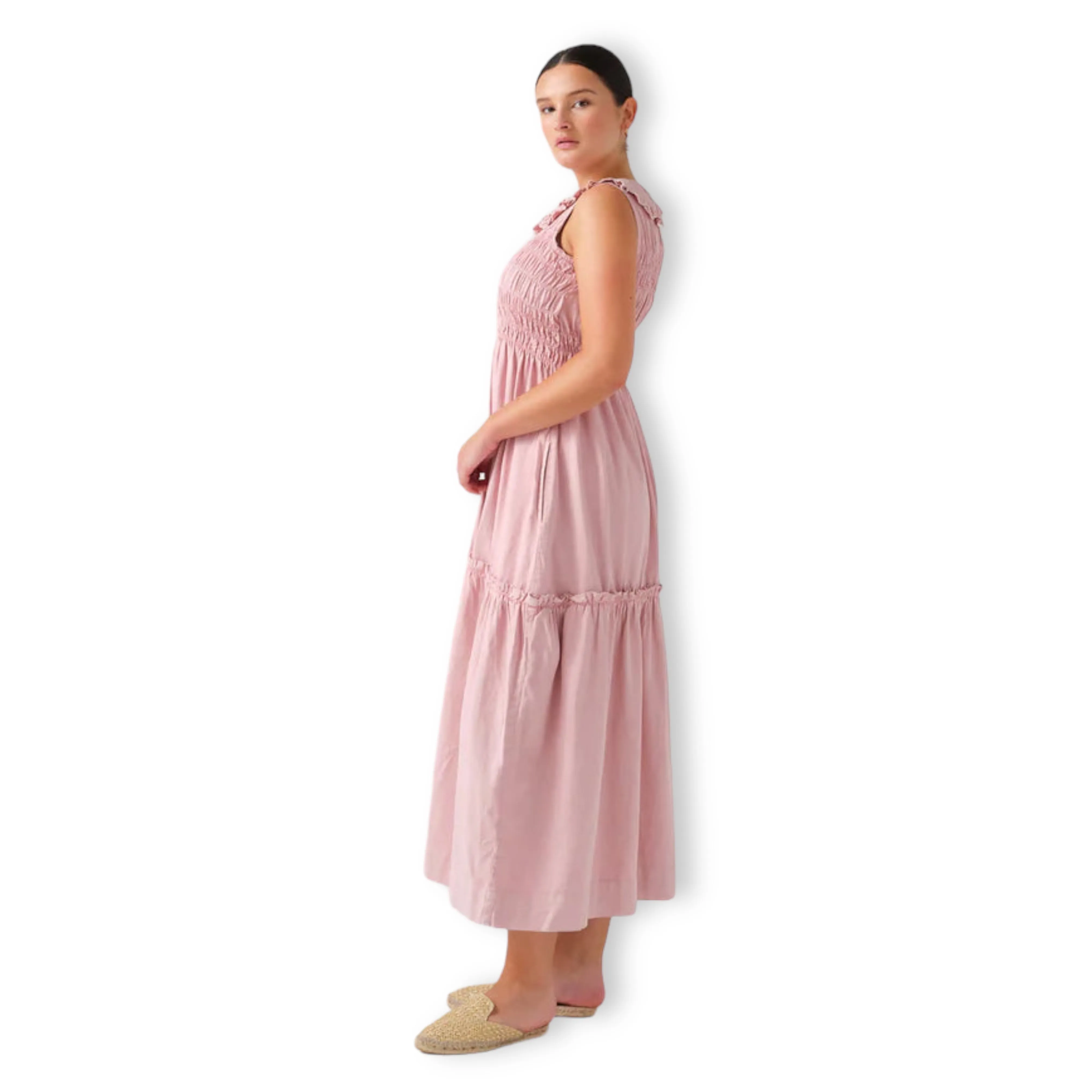 seventy   mochi Sky Dress Dusty Rose