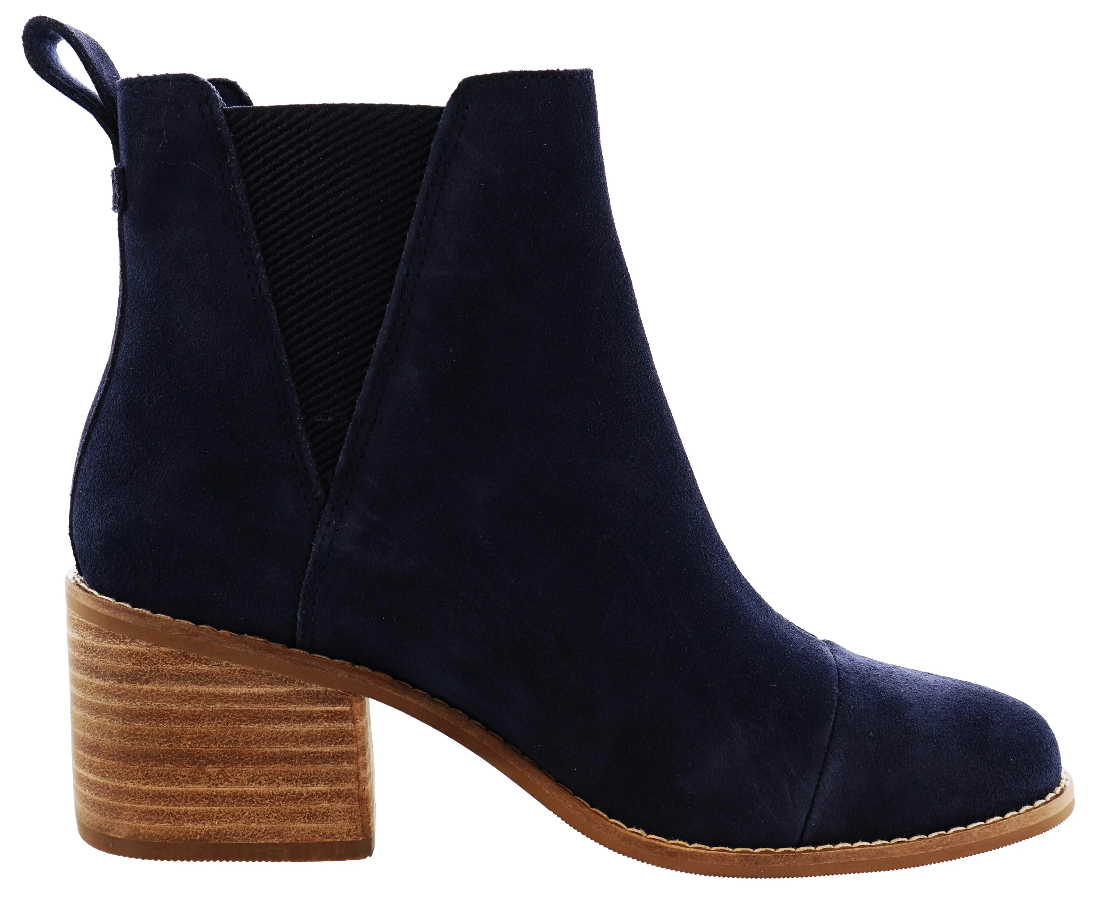 Toms Women Mid Block Ankle Booties Esme