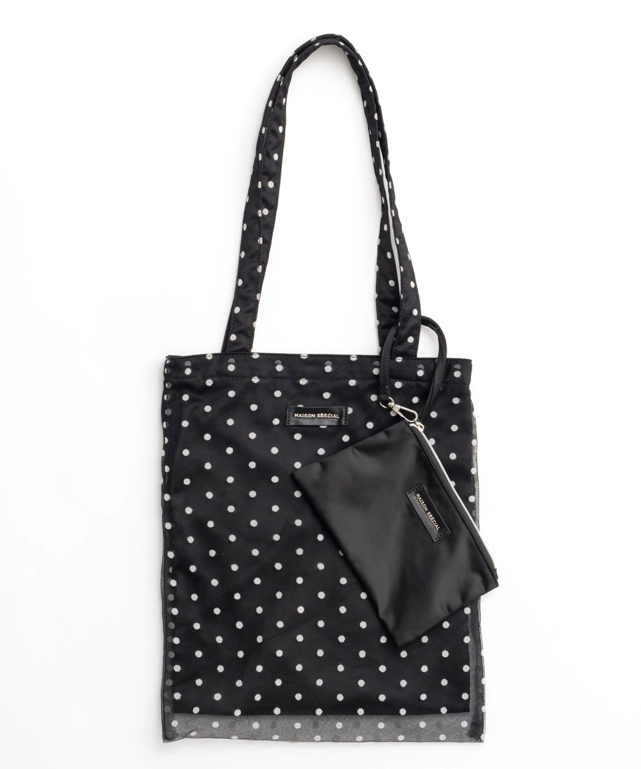 Tulle Combination Tote Bag