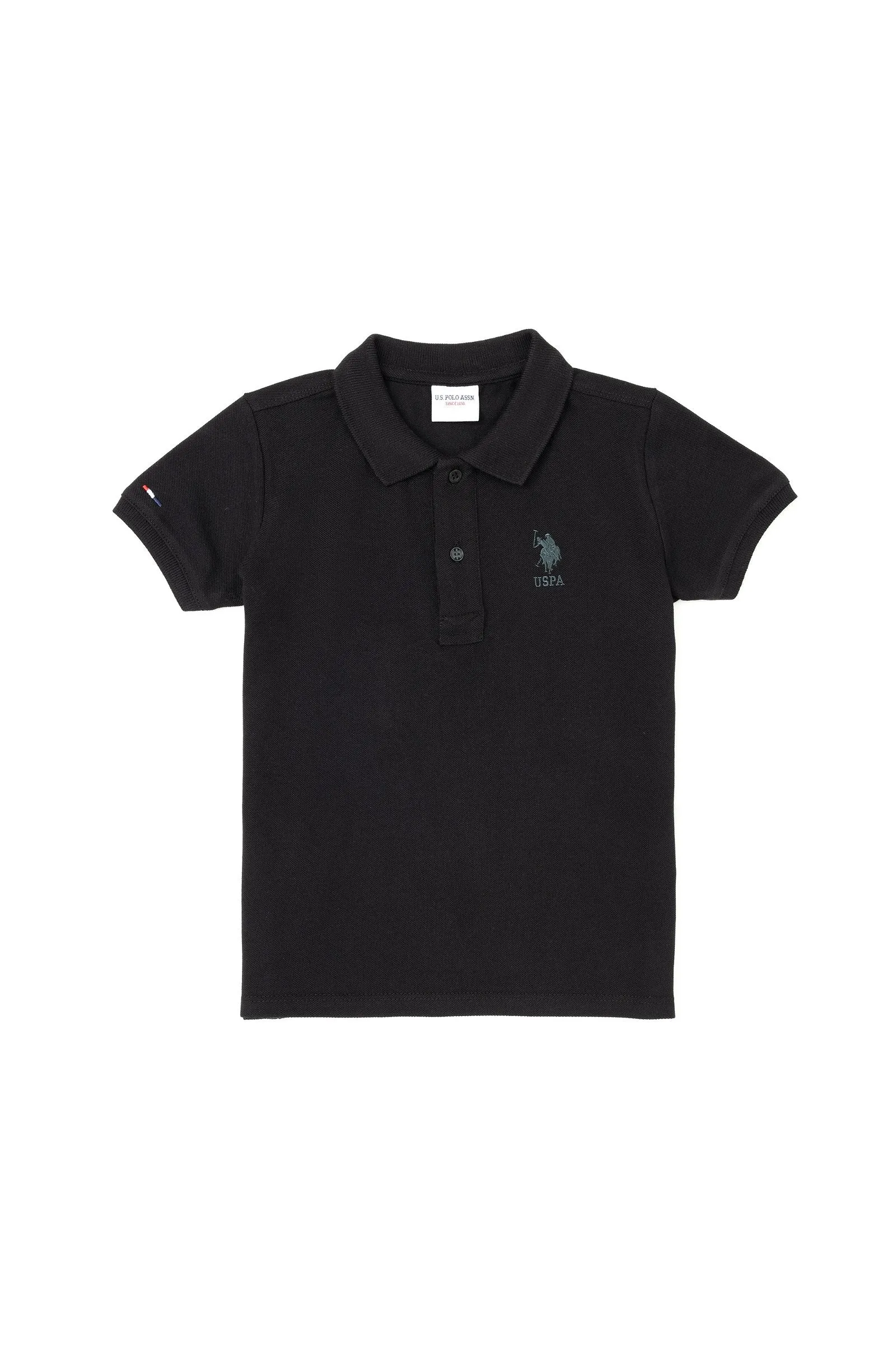 USPA Boys Polo Black VR046 USPOK047