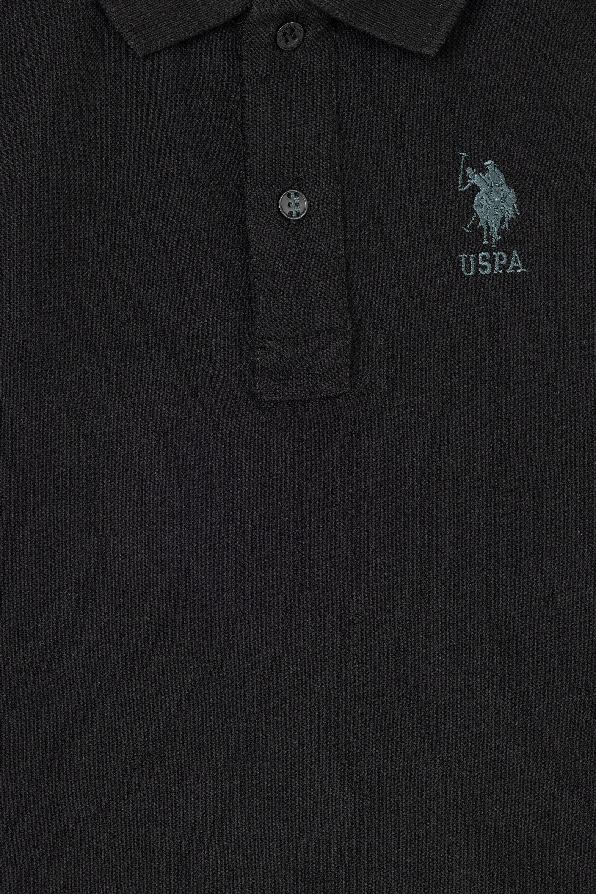 USPA Boys Polo Black VR046 USPOK047