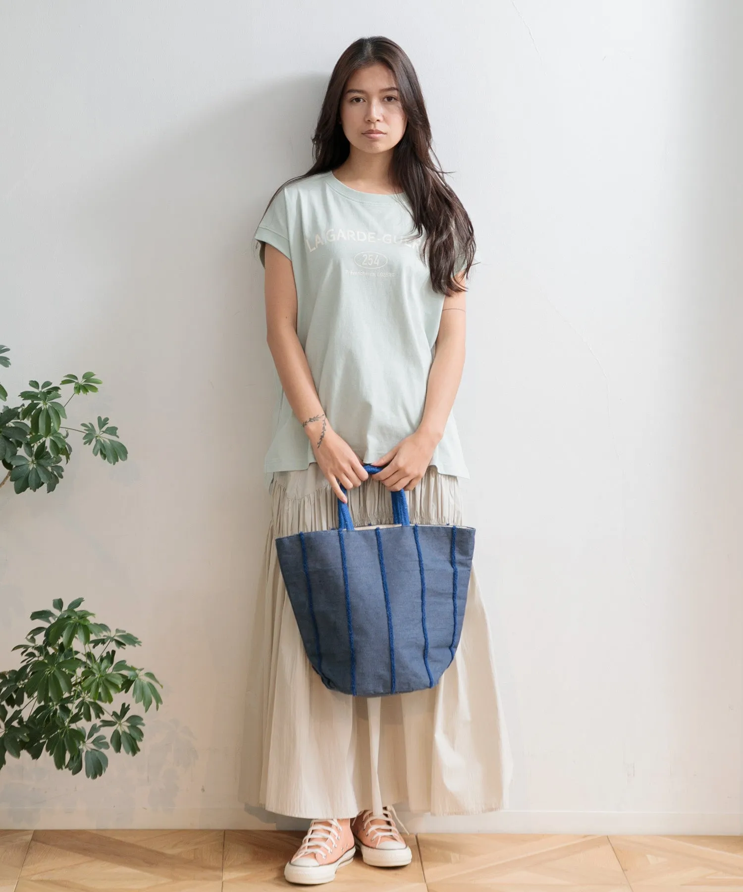 【WOMEN】beej Jute Loopline tote bag