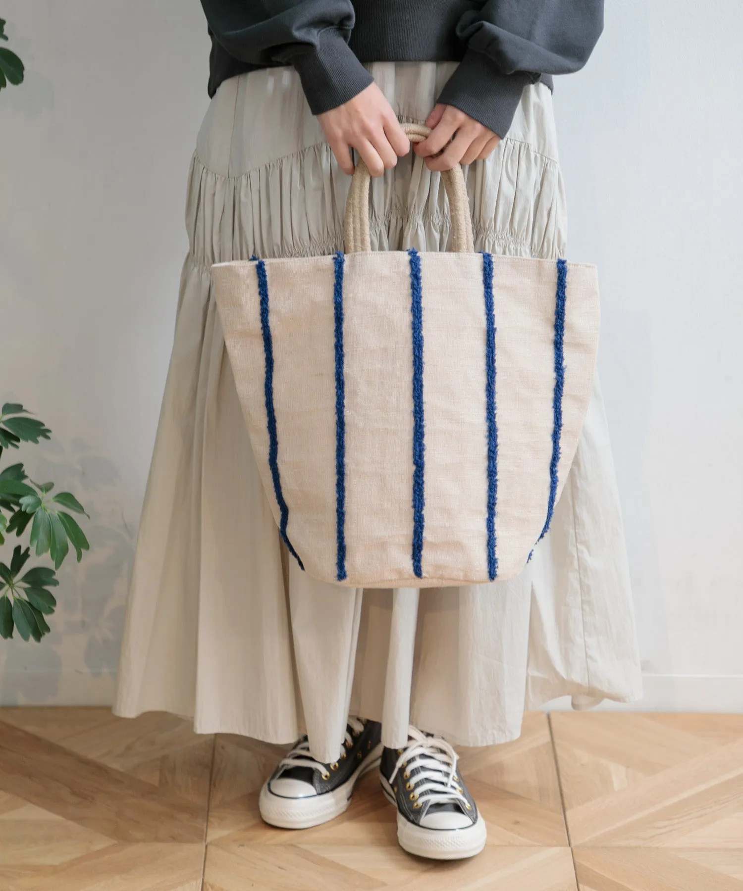 【WOMEN】beej Jute Loopline tote bag