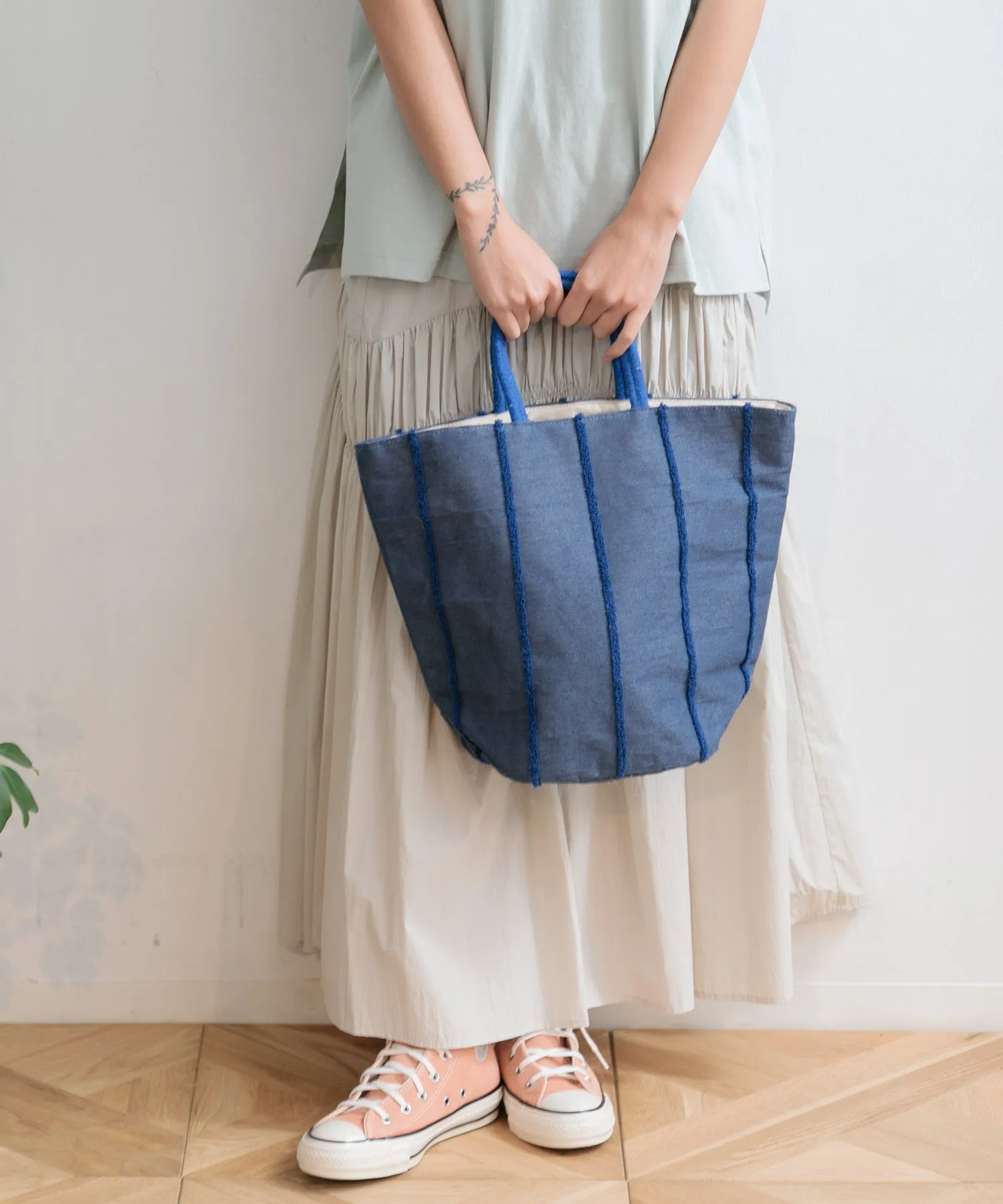 【WOMEN】beej Jute Loopline tote bag