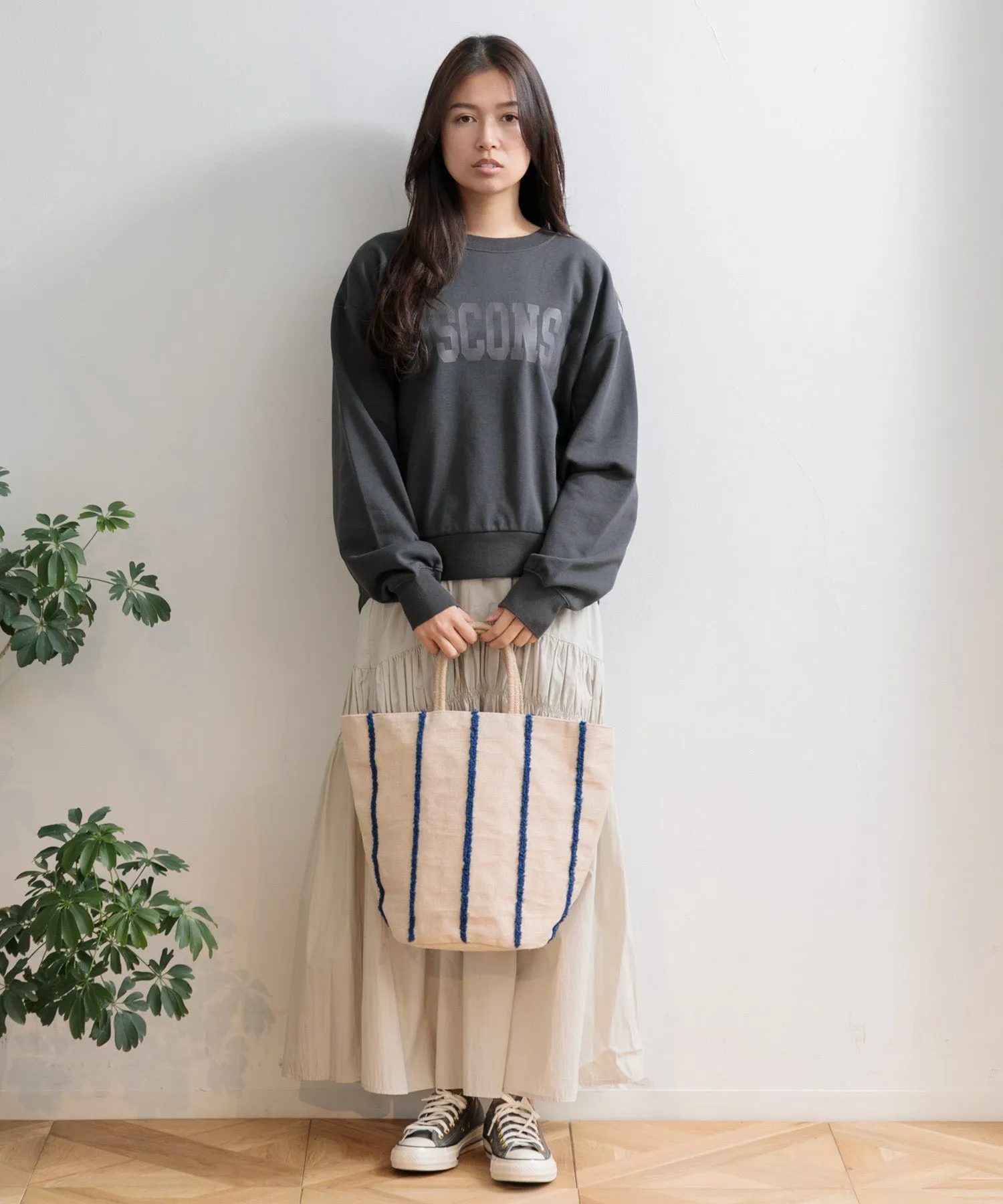 【WOMEN】beej Jute Loopline tote bag