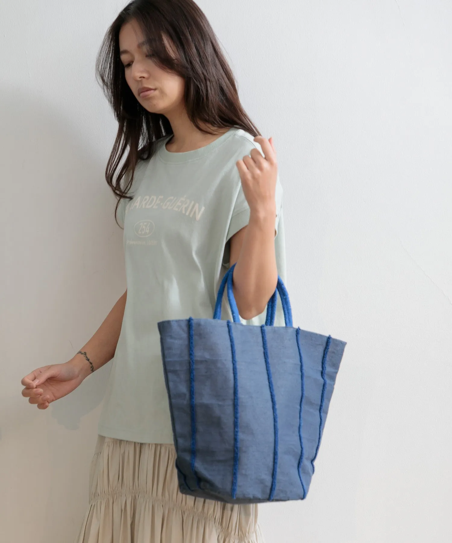 【WOMEN】beej Jute Loopline tote bag