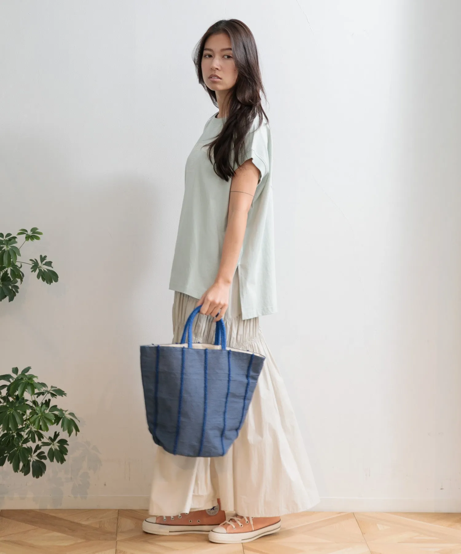 【WOMEN】beej Jute Loopline tote bag