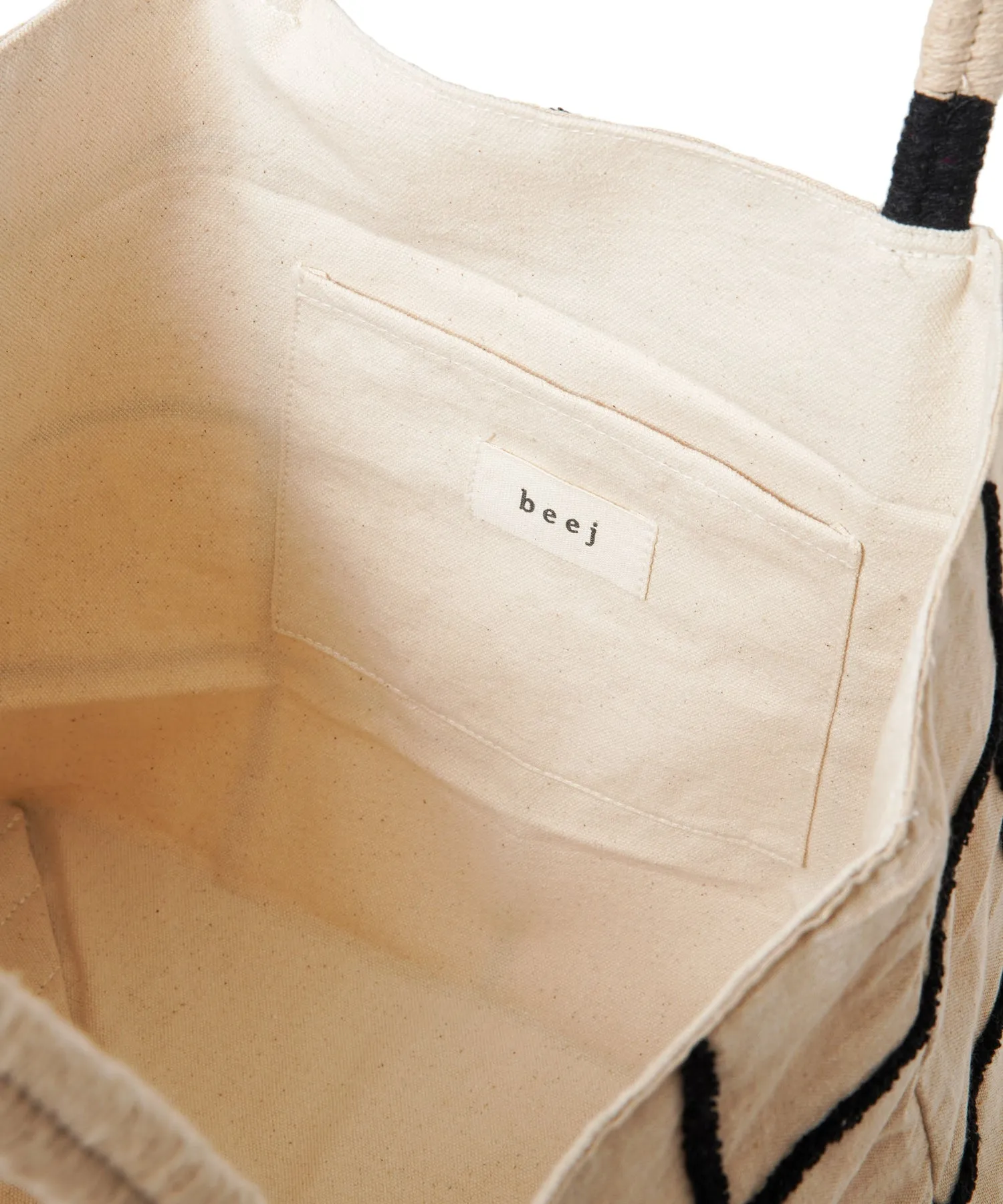 【WOMEN】beej Loop check big tote bag