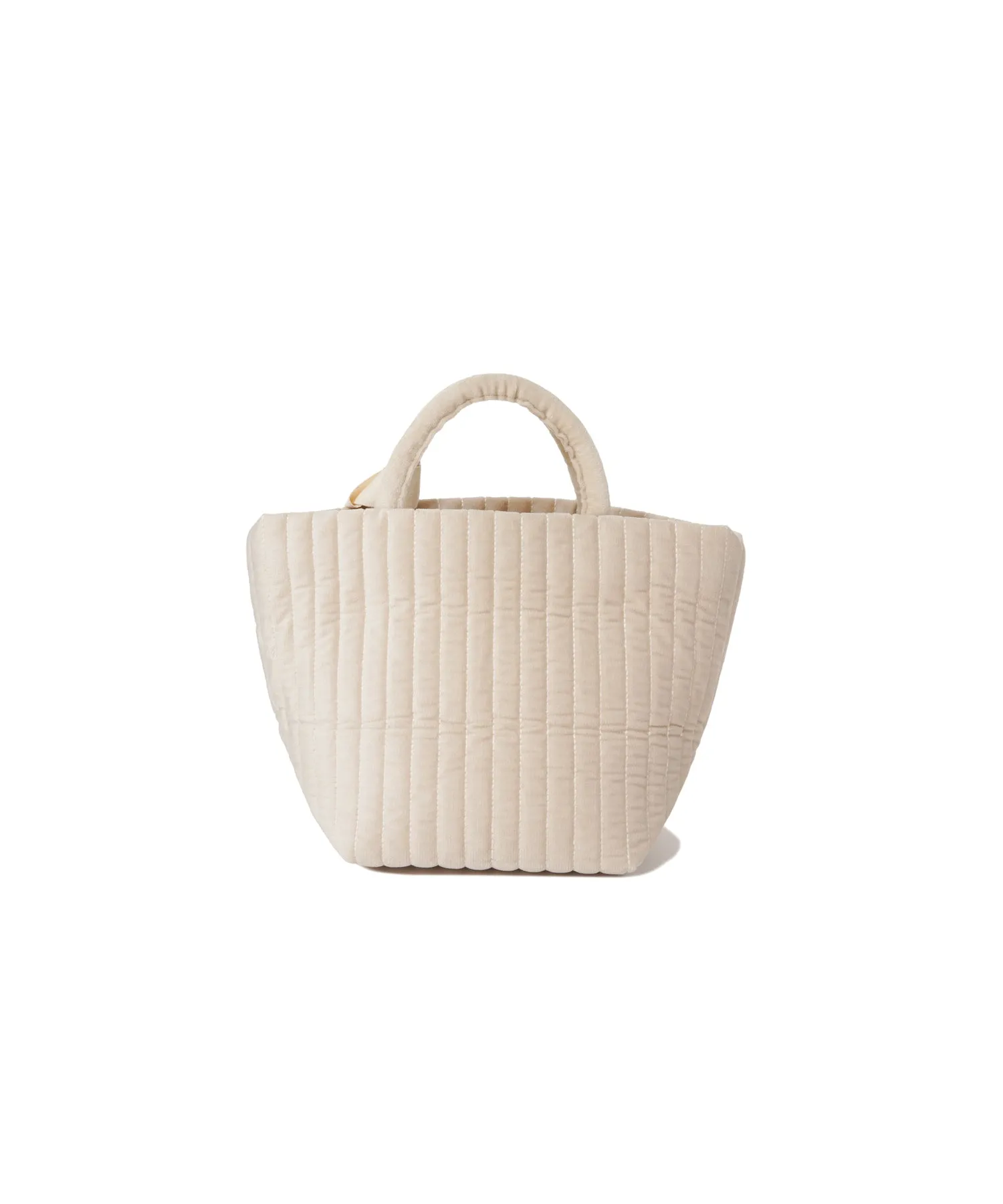 【WOMEN】beej Velour quilting tote bag