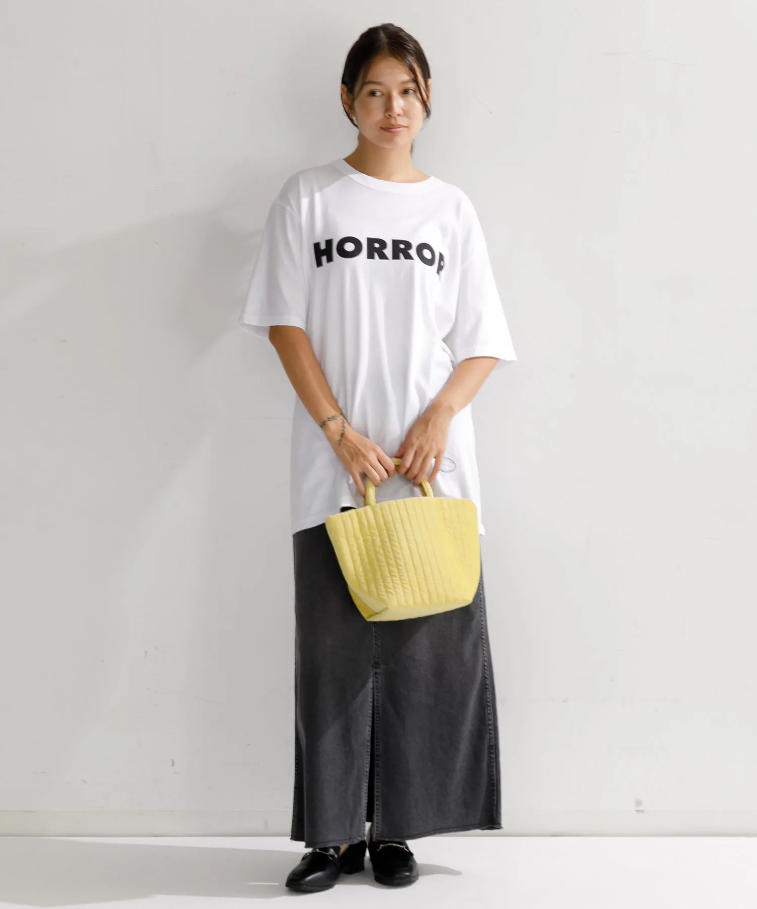 【WOMEN】beej Velour quilting tote bag