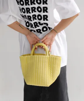 【WOMEN】beej Velour quilting tote bag