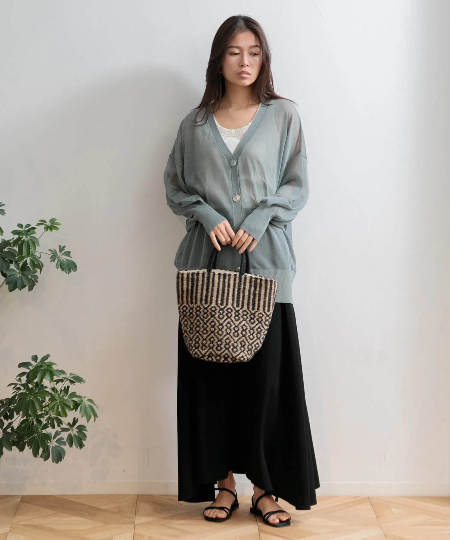 【WOMEN】beej Wove J/C tote bag