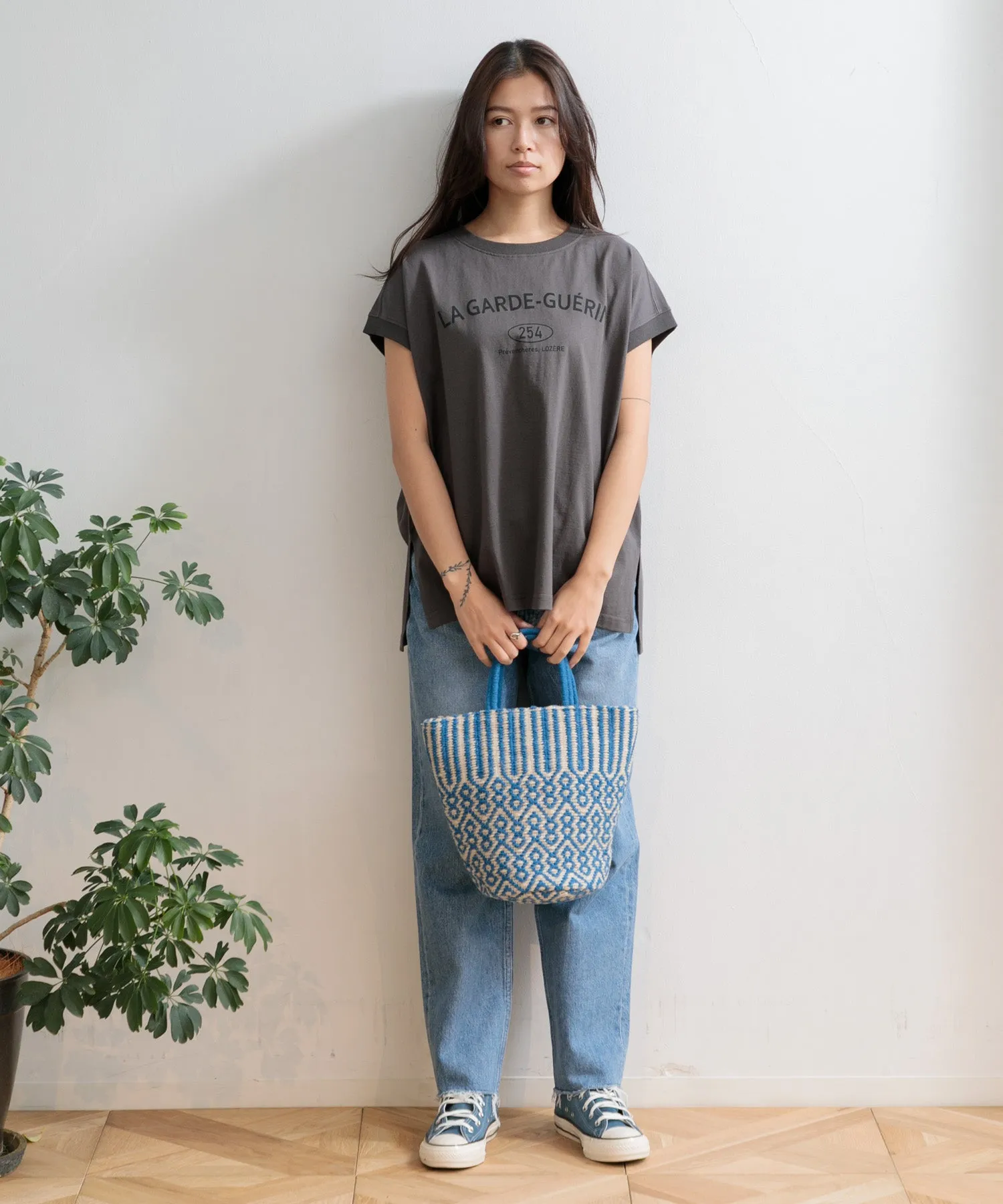 【WOMEN】beej Wove J/C tote bag