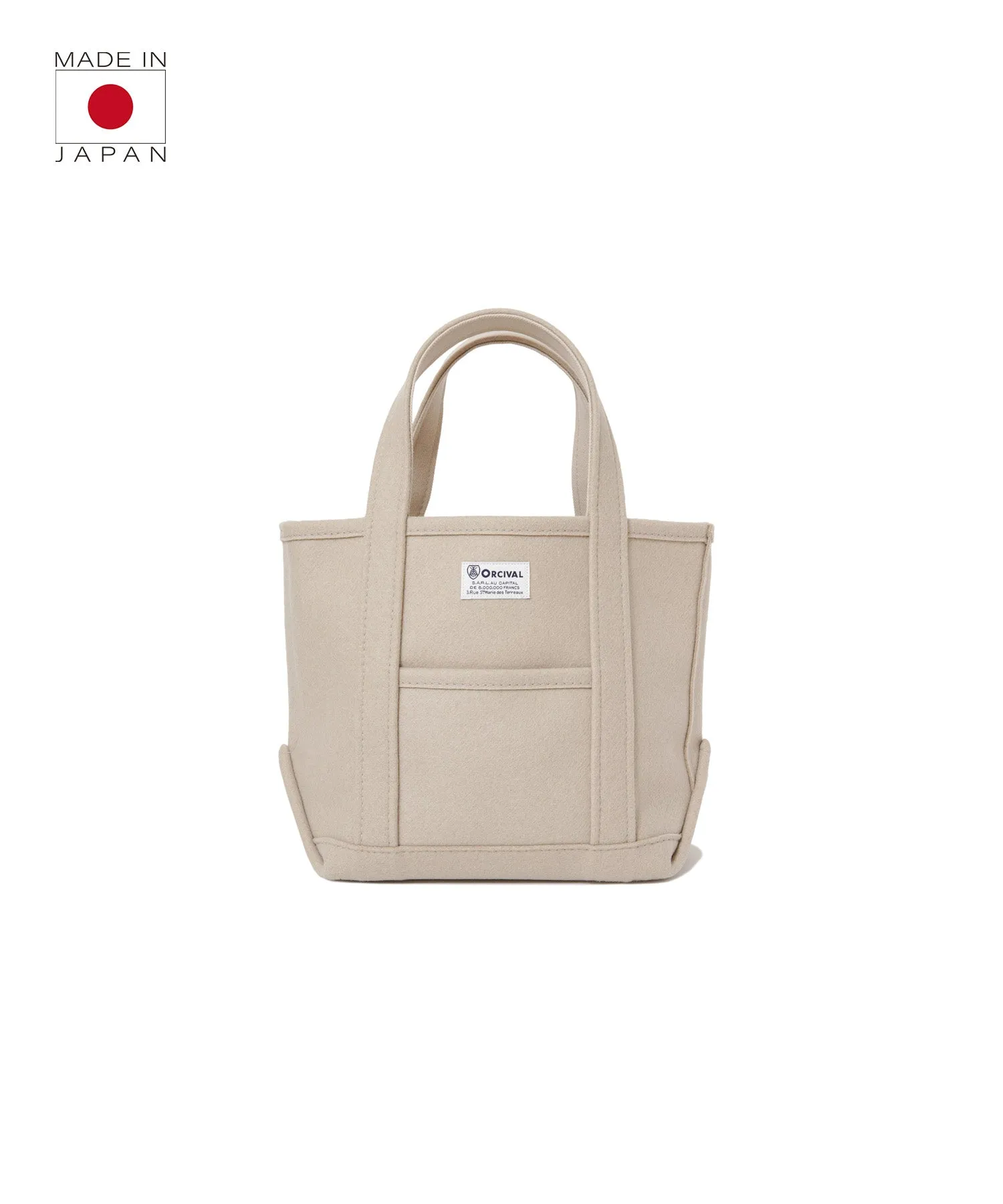 【WOMEN】ORCIVAL HML_HEAVY MELTON TOTE BAG SMALL