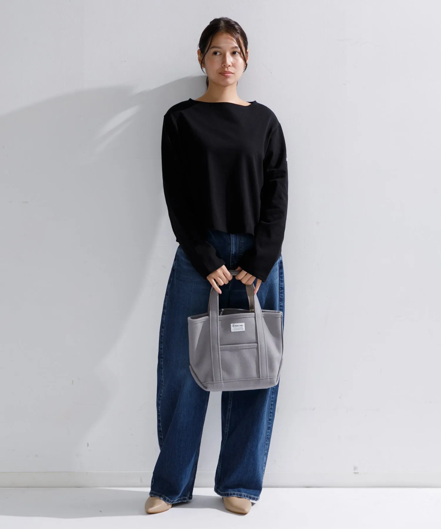 【WOMEN】ORCIVAL HML_HEAVY MELTON TOTE BAG SMALL