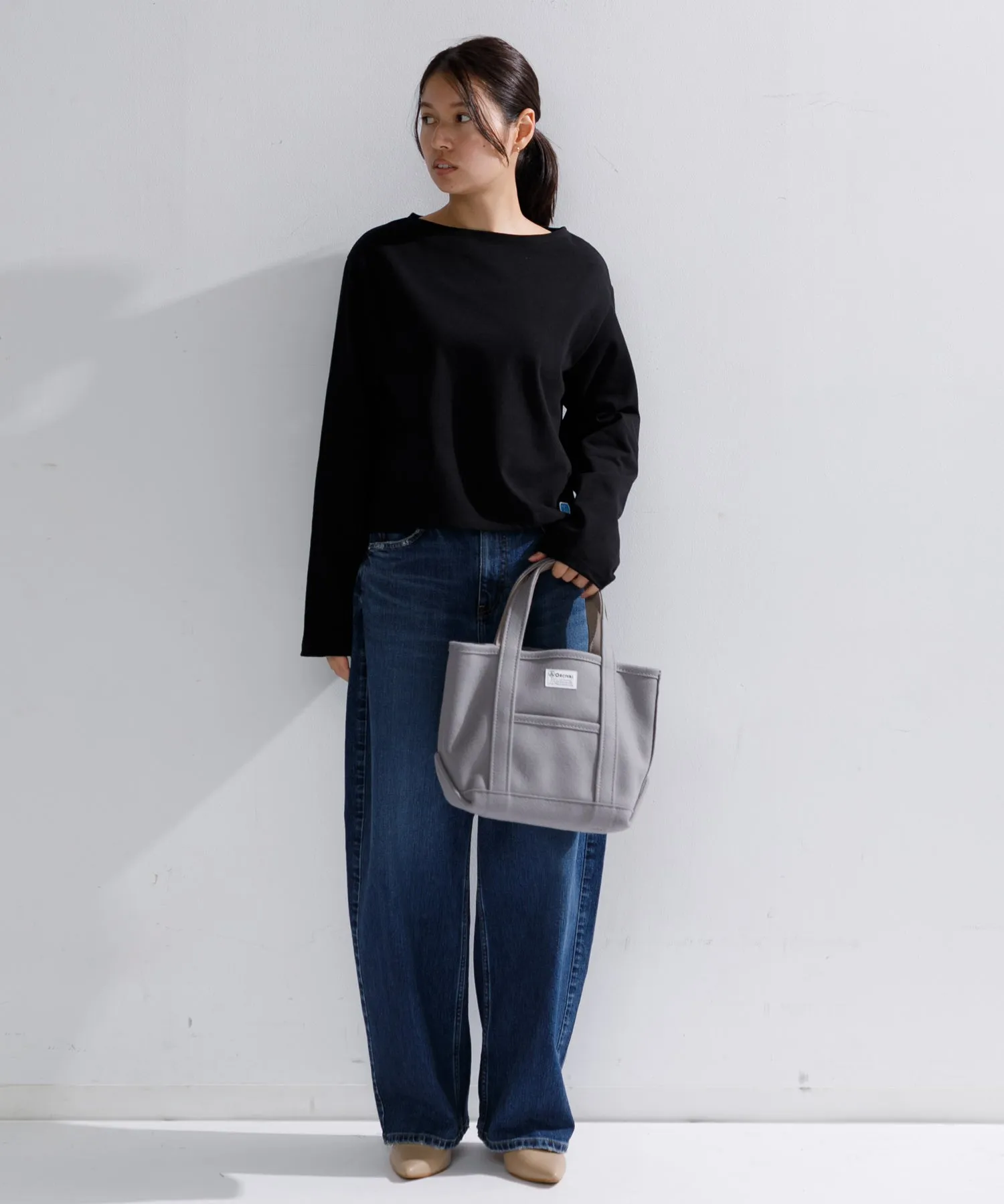 【WOMEN】ORCIVAL HML_HEAVY MELTON TOTE BAG SMALL