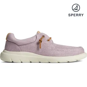 Women's Captain's Moc Hemp Slip On Sneaker - Elderberry (STS88238)