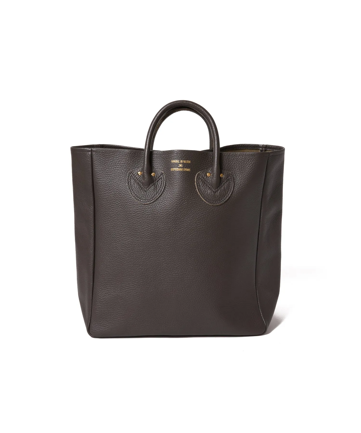 【WOMEN】YOUNG & OLSEN TDS EMBOSSED LEATHER TOTE M