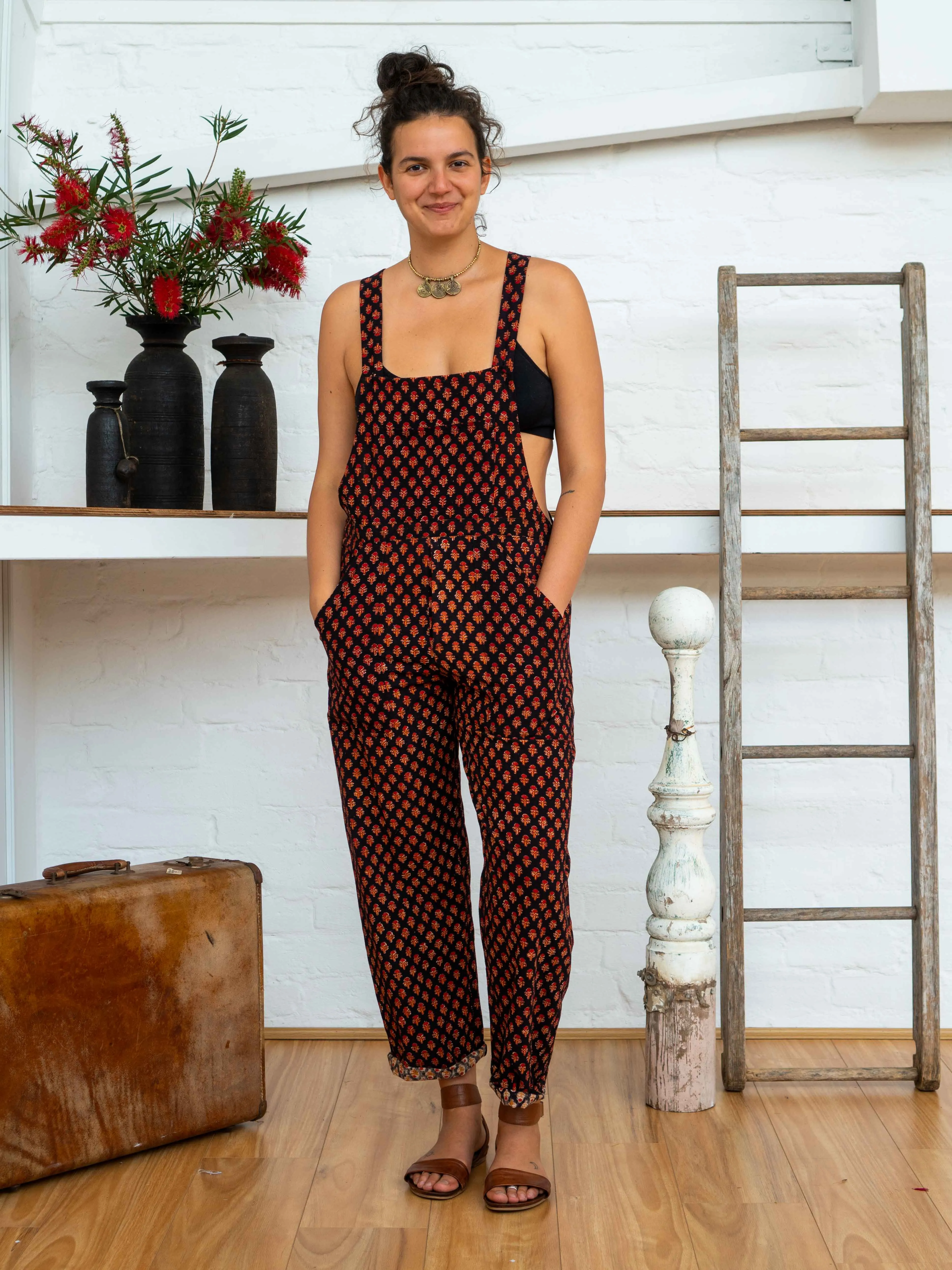 Work Overalls - Pushkar Rose