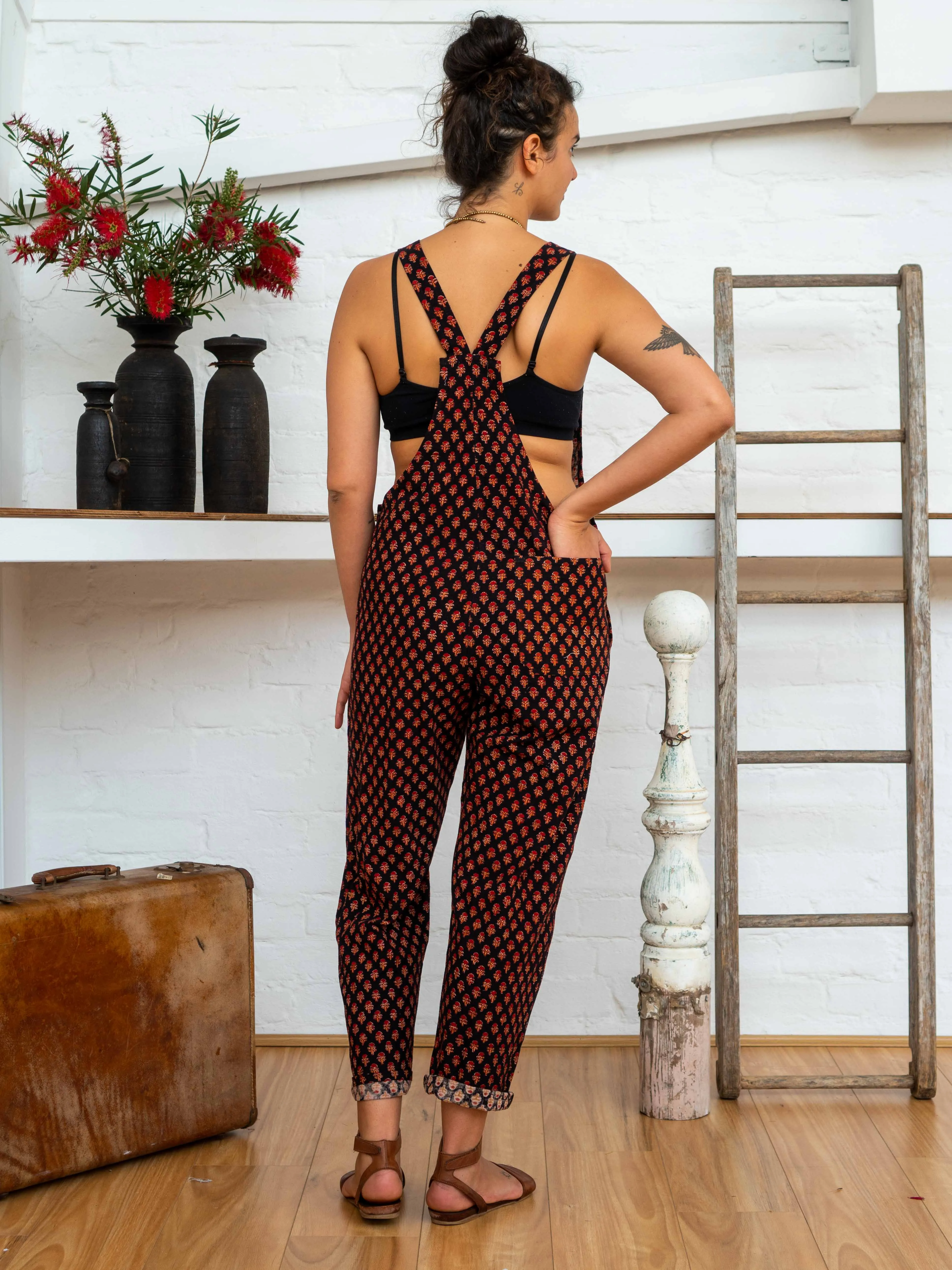 Work Overalls - Pushkar Rose